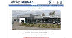 Desktop Screenshot of garagebernard.fr