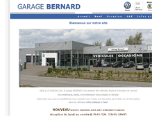 Tablet Screenshot of garagebernard.fr